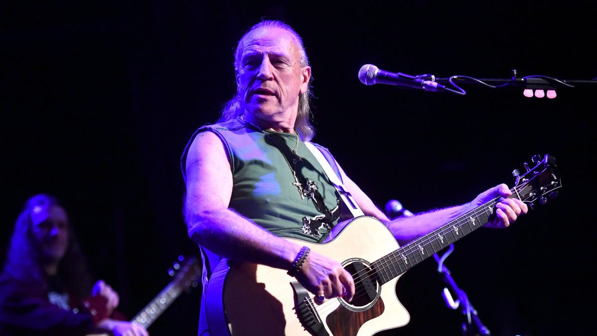 Mark Farner performs in Agoura Hills, California, in 2019.